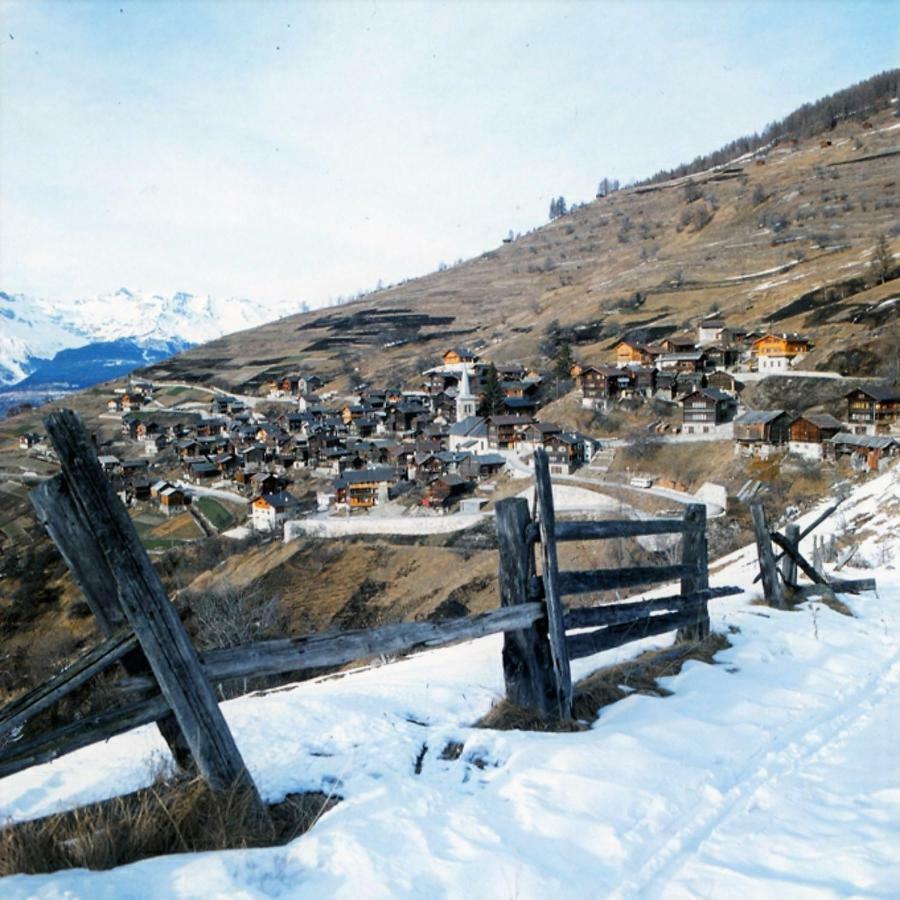La Chaumiere D'Herens Vernamiège Exterior foto