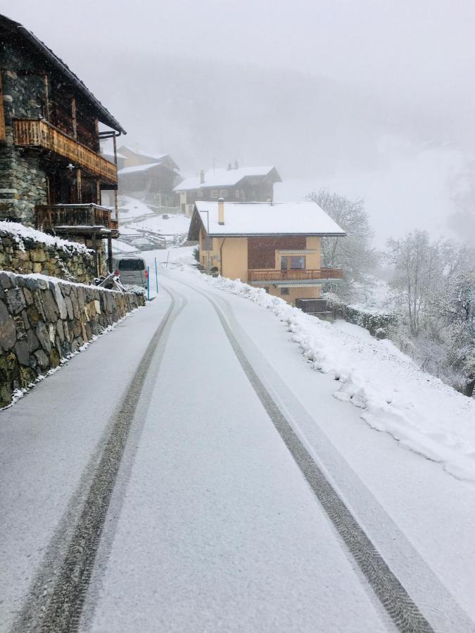 La Chaumiere D'Herens Vernamiège Exterior foto